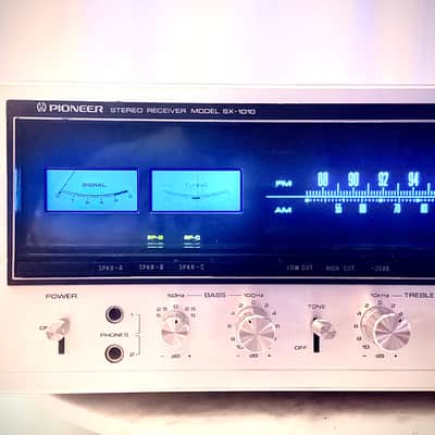 ✨ Pioneer SX-1010 Vintage Stereo Receiver – 100 WPC Flagship – Professionally Serviced – Warm White LED – Made in Japan image 3