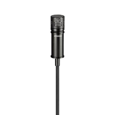 Mint Liquid Audio Audio Technica ATM350PL Cardioid Instrument Microphone for Piano Bundle with Pig Hog PHM10 8mm XLR Mic Cable Polishing Cloth image 4
