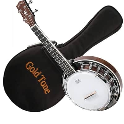 Gold Tone Banjolele-DLX/L Concert Scale Professional Banjo Ukulele Deluxe w/Gig Bag For Left Handed Players image 1