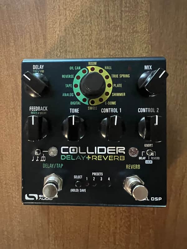 Source Audio SA263 Collider Delay + Reverb 2010s - Blue image 1