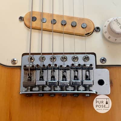 1970s Fernandes Burny Custom FST-75N "Oni-Sen" (Heavy Sen Ash) image 3