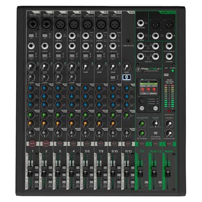 Mackie ProFX12v3+ 12-Chnl Analog Mixer w/USC-C Audio Interface & Bluetooth image 5
