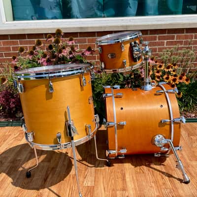 Yamaha Absolute Hybrid Maple Bop Kit Vintage Natural 18/12/14 *Mint!* image 9