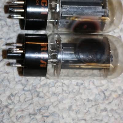 Vintage Original 1960s RCA 6L6 Tubes - From Fender Amp - No Tariffs image 4