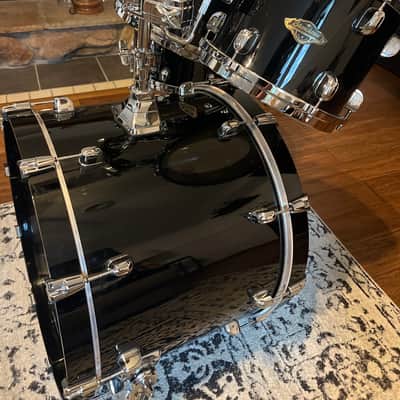 Tama 5 piece Starclassic Walnut/Birch 10x8/12x9/14x12/16x14/22x16" 5pc Shell Pack 2019 - Present - Piano Black image 2