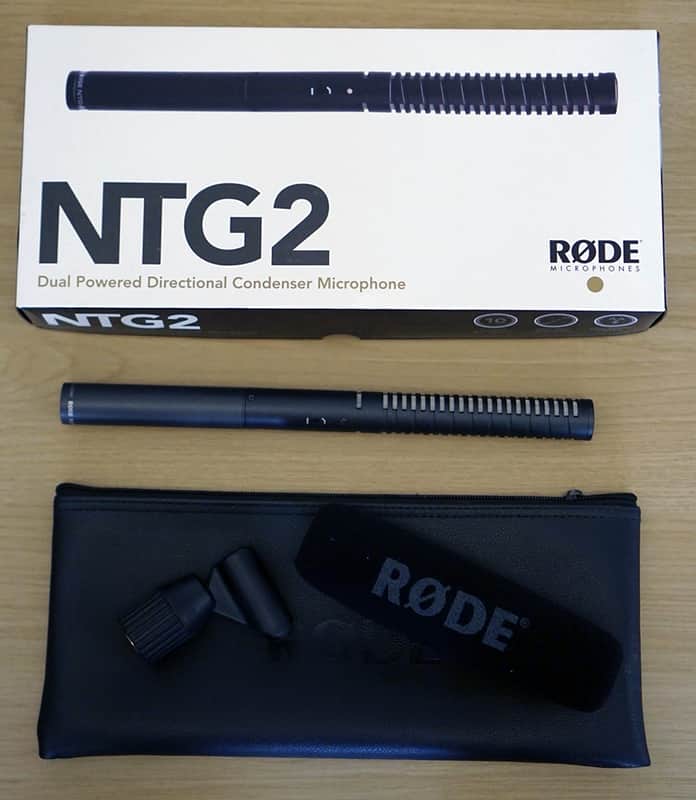 Rode NTG2 Battery or Phantom Powered Condenser Shotgun Microphone (Used) -|100% Clean & Complete| image 1