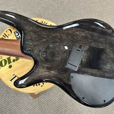 Ibanez SRMS805 Bass Workshop Multi-Scale 5-String Bass - Tropical Seafloor image 3
