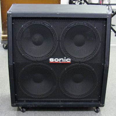 Sonic ES412 Slant 4 X 12" Guitar Speaker Cabinet - Made in U.S.A. image 1