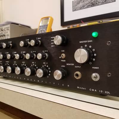 Bozak CMA-10-2DL Stereo Rotary DJ Mixer Preamplifier | Reverb