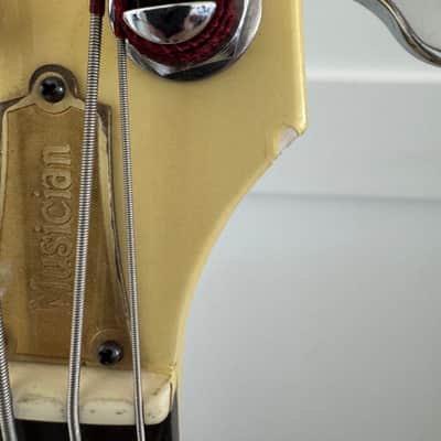 Vintage 1982 Ibanez MC924-PW Musician Bass - Polar White image 5