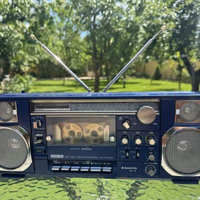 SANYO V8 Rare Vintage Cassette Boombox Getto blaster Serviced Warranty image 20