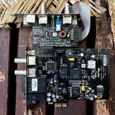 RME HDSPe MADI PCIe Express + Expansion Board with Wordclock + Midi Face No FX image 2