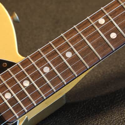 Unplayed! 2021 Fender Custom Shop Imperial Arc '72 Masterbuilt Paul Waller Thinline Telecaster Electric Guitar Gold over Sunburst + COA OHSC image 8