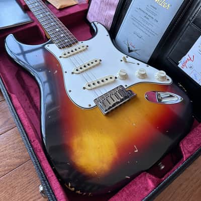 2025 Fender Custom Shop Stratocaster Pro W25 Relic - 3 Color Sunburst image 1