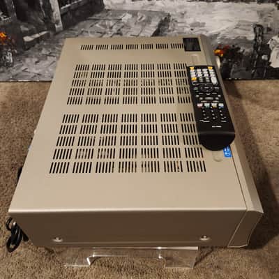 Onkyo ONKYO 6.1 CHANNEL AUDIO / VIDEO RECEIVER, MODEL HT-R520 polished silver 90s  - Polish silver image 7
