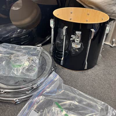Tama Rockstar-DX Early 90s - Gloss Black Wrap image 5