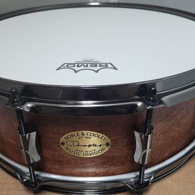 Noble & Cooley *Pre-Order* CD Maple Series 5x14" Maple Snare Drum in Honey Maple Matte & Black Hardware | Made in the USA | Custom/Special Order | Authorized Dealer image 1