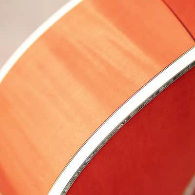 Taylor Doyle Dykes Signature Model Grand Auditorium Acoustic/Electric Guitar - Translucent Orange with Aerocase image 10