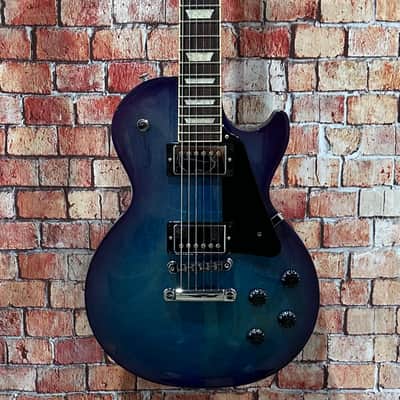 Gibson Les Paul Studio Electric Guitar - Blueberry Burst image 2
