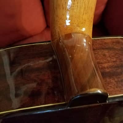 Rare Bruno Ventura CF-100 1970s Natural Grand Concert Guitar Japan image 8
