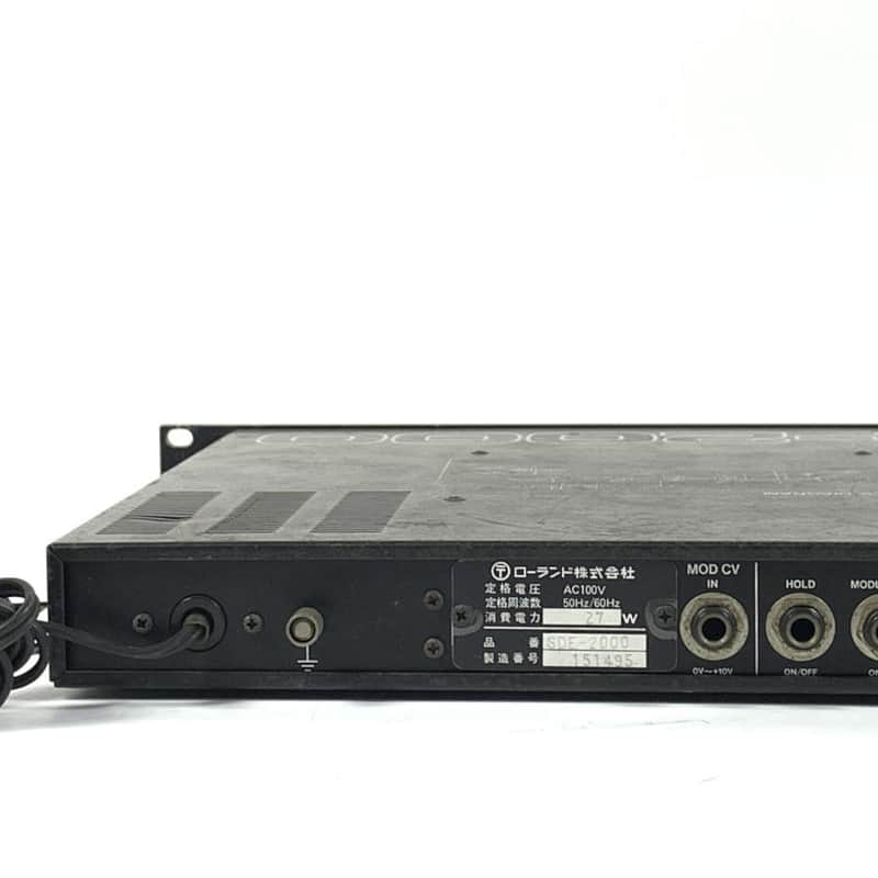 Roland SDE-2000 Digital Delay 1980s - Black TGHM | Reverb