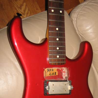 Kramer / ESP J-2000 Pacer Prototype with Kahler 1984 Red image 24