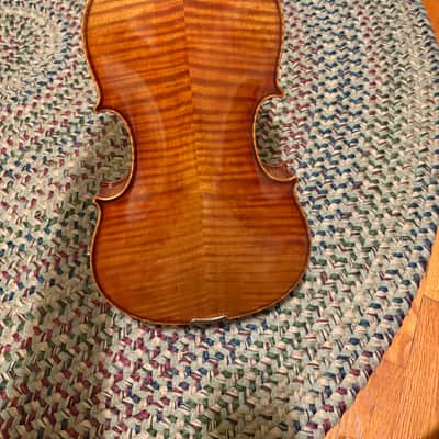 Snow viola - model PA900, along with viola bow stamped D. Chagas image 2