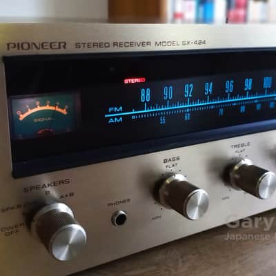 Pioneer SX-424 Solid State Stereo Receiver SX 424 Made in Japan 1974 Bild 5