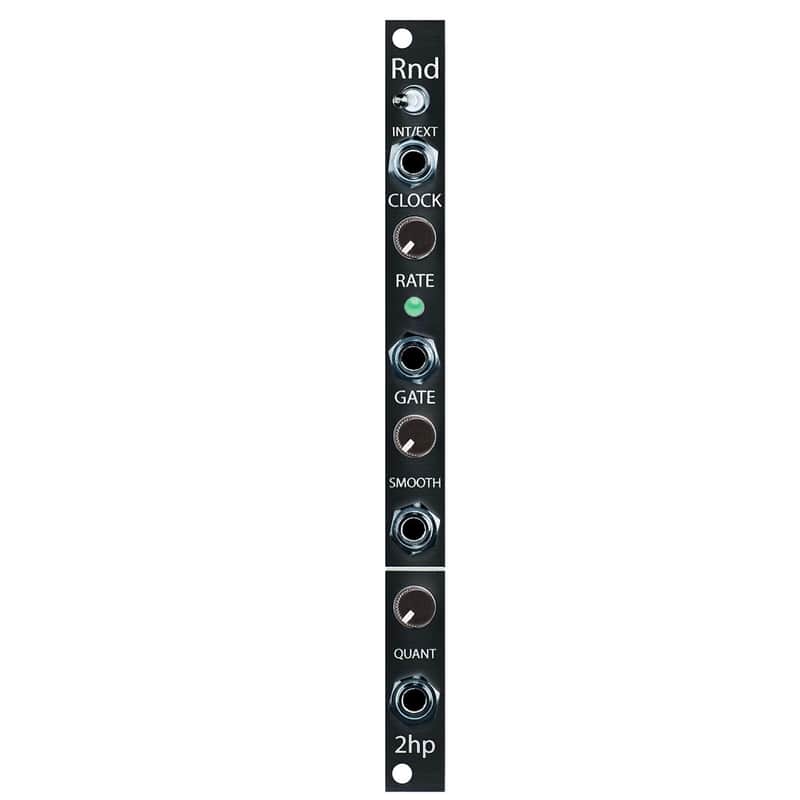 2hp Rnd V2 Eurorack Random Voltage Generator Module (Black) image 1