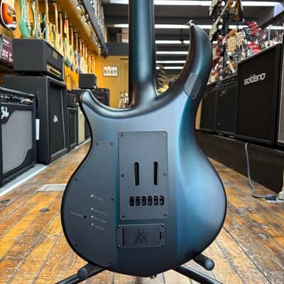 Ernie Ball Music Man John Petrucci Signature Majesty Electric Guitar Blue Silk w/Mono Case image 3