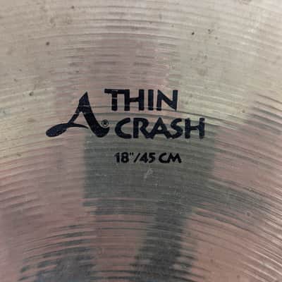 Zildjian 18" A Series Thin Crash Cymbal 1982 - 2012 - Traditional image 13