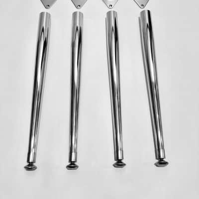 Wurlitzer 200 series bench Legs and Plates - set of four image 3