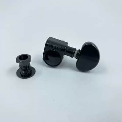 Grover Acoustic and Electric Guitar Tuning Pegs - Black - Double-Sided L3R3 - 10MM image 3