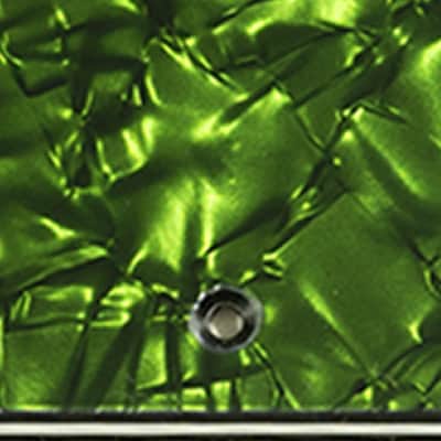 Custom Pickguard For 2016 - 2020 Made in Indonesia Strandberg Boden Classic 6-Trem - Dark Green Pearl/Black/White/Black .090" image 2
