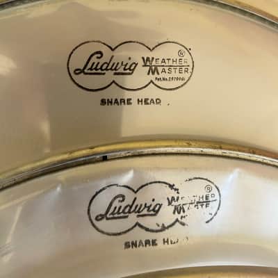 Ludwig 14" Drum Heads - 1960s Vintage image 2