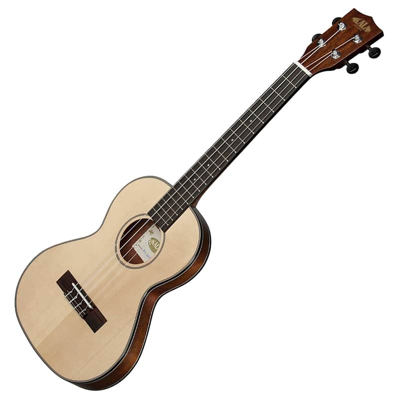 Kala KA-SSTU-T Spruce Tenor Travel Ukulele image 1