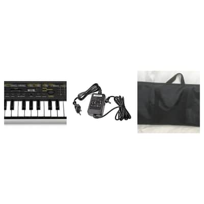 Casio SA-51 Nera - OFFERTA BUNDLE tastiera scolastica 32 tasti mini con borsa e Alimentatore - back to school