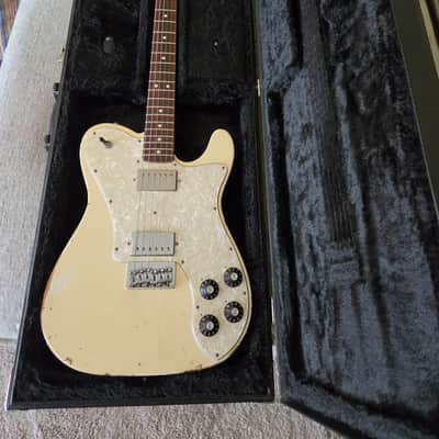 Fender Telecaster Deluxe, aged white Chris Shiflett Artist Series image 14