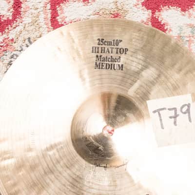 Istanbul Mehmet Traditional - Hi-Hat Matched Medium 10" #T79 Demo image 6