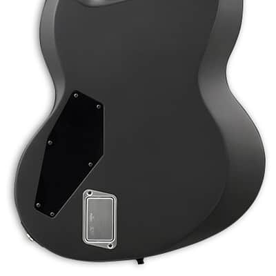 ESP E-II Viper Baritone Charcoal Metallic Satin w/Case (B Stock) image 2