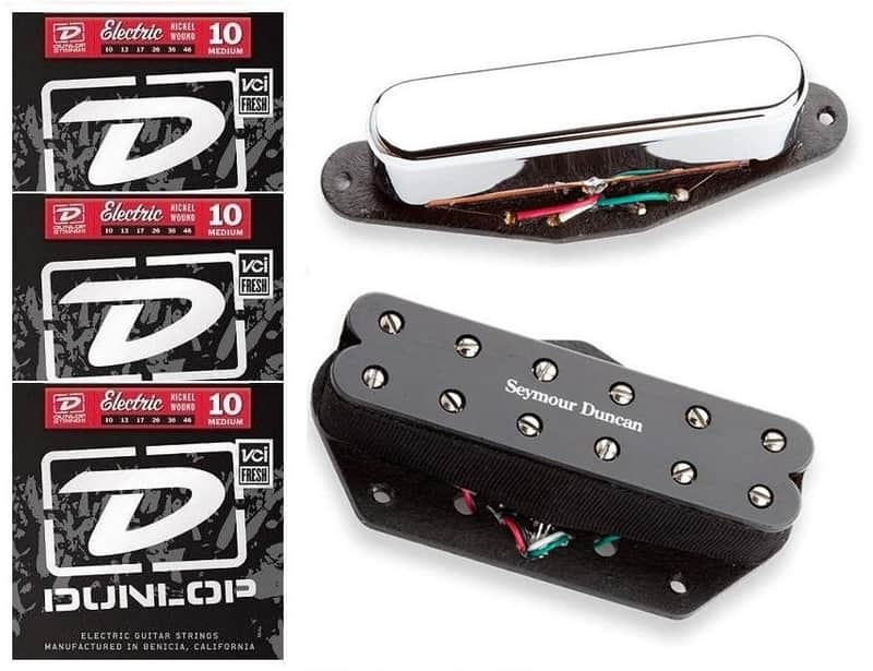 Seymour Duncan Little 59 & STK-T1n Vintage Stack Set Tele Telecaster Replacement ( 3 STRING SETS ) image 1