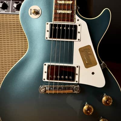 2015 Gibson Joe B. Bonabyrd Les Paul Antique Pelham Blue Signed image 4