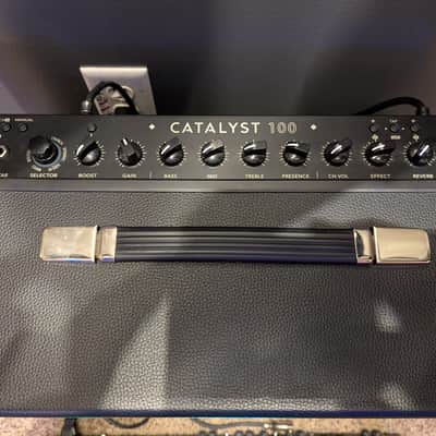 Line 6 Catalyst 100 2-Channel 100-Watt 1x12" Modeling Guitar Combo 2022 - Present - Black image 2