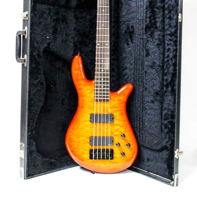 Spector Q5 Pro 5 String Electric Bass Signed by Stuart Spector With Case image 3