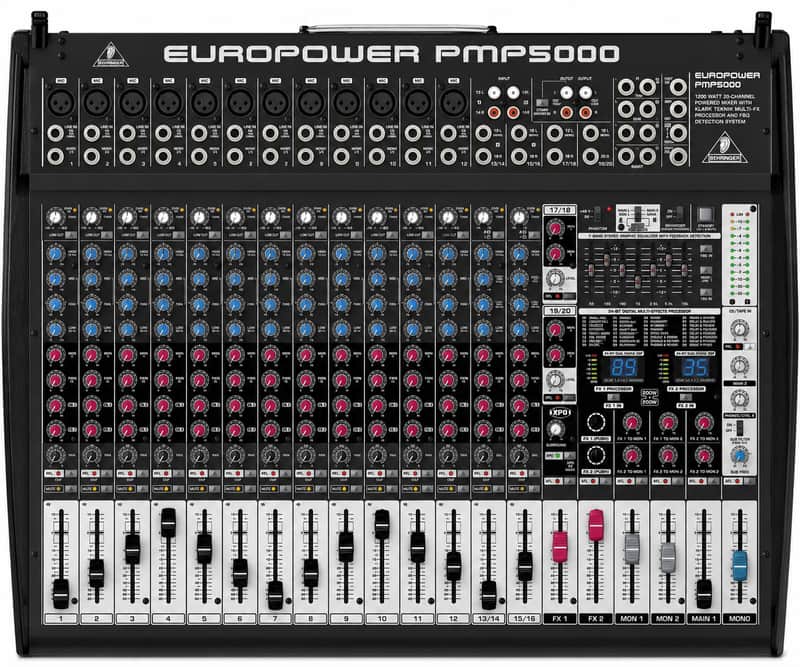 Behringer Europower PMP5000 Powered Mixer (NOT FUNCTIONING) - For Parts or Repair image 1