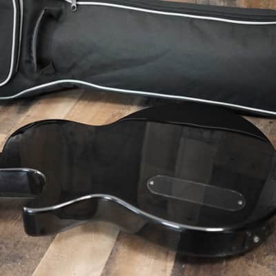 Epiphone by Gibson Les Paul LP Baritone 2004 Iron Cross Silver and Black Limited Edition 28" Scale image 12