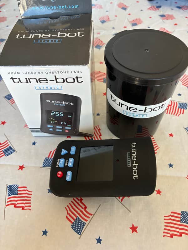 Overtone Labs TBS-001 Tunebot Studio Drum Tuner 2010s - Black image 1