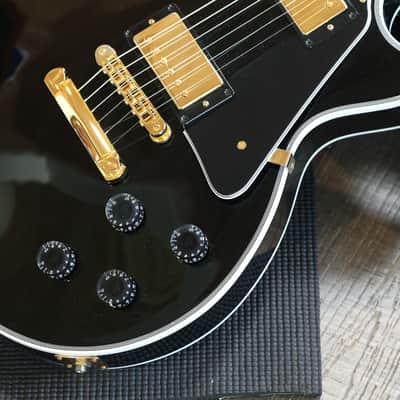 2025 Gibson Les Paul Custom Electric Guitar Black Ebony + COA OHSC image 7