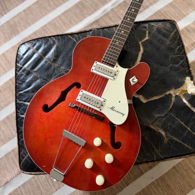 Harmony H56 1960s - Red burst image 1