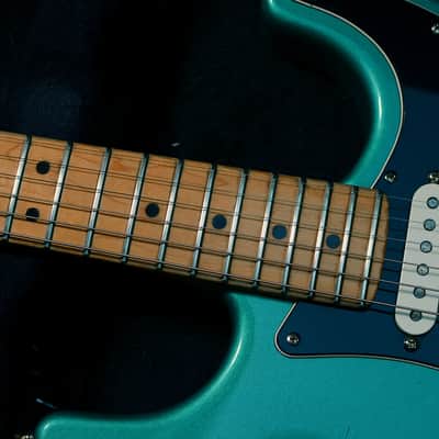 Fender American Standard Stratocaster with Maple Fretboard 1993 - Caribbean Mist image 5